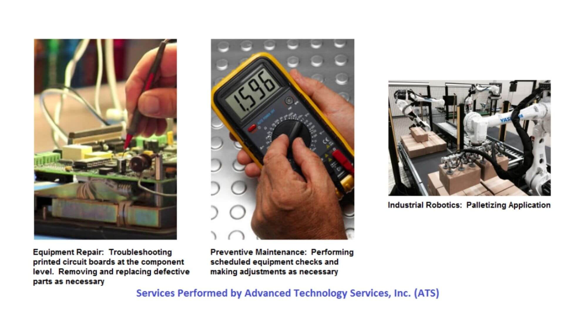 services provided by Advanced Technology Services